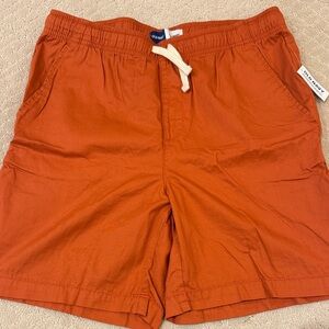 Old Navy Boys Orange Drawstring Shorts